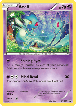 Azelf #XY142 — Pokemon Promo