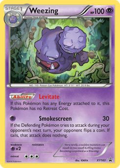 Weezing #XY163 — Pokemon Promo