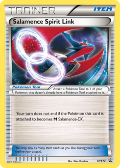 Salamence Spirit Link #XY172 — Pokemon Promo