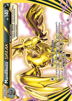 Mandibuzz BREAK #XY182 — Pokemon Promo
