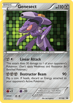 Genesect #XY196 — Pokemon Promo