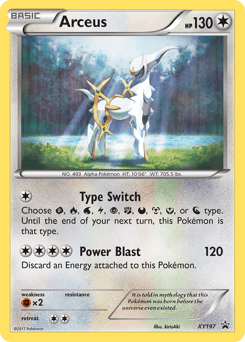 Arceus #XY197 — Pokemon Promo