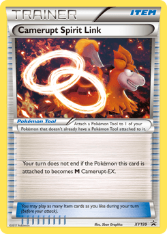 Camerupt Spirit Link #XY199 — Pokemon Promo