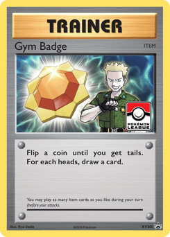 Gym Badge #XY205 — Pokemon Promo