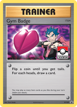 Gym Badge #XY207 — Pokemon Promo