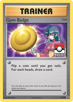 Gym Badge #XY208 — Pokemon Promo