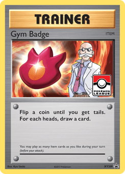 Gym Badge #XY209 — Pokemon Promo