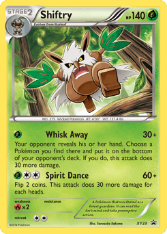 Shiftry #XY23 — Pokemon Promo