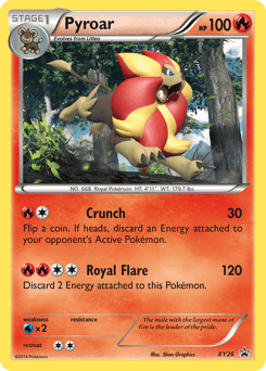 Pyroar #XY26 — Pokemon Promo