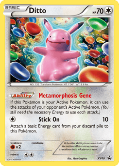 Ditto #XY40 — Pokemon Promo