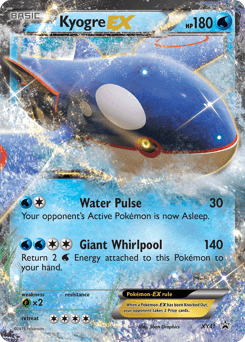 Kyogre EX #XY41 — Pokemon Promo