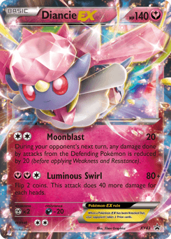 Diancie EX #XY43 — Pokemon Promo