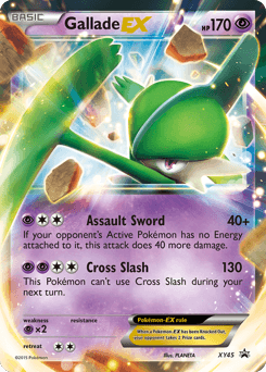 Gallade EX #XY45 — Pokemon Promo