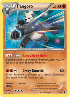 Pangoro #XY50 — Pokemon Promo