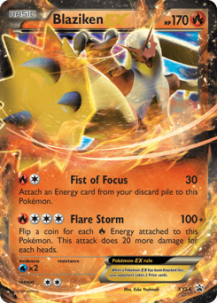 Blaziken EX #XY54 — Pokemon Promo