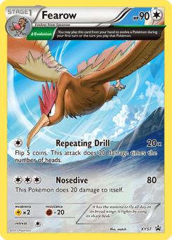 Fearow #XY57 — Pokemon Promo