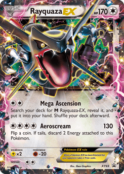 Rayquaza EX #XY69 — Pokemon Promo