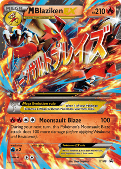 Mega Blaziken EX #XY86 — Pokemon Promo
