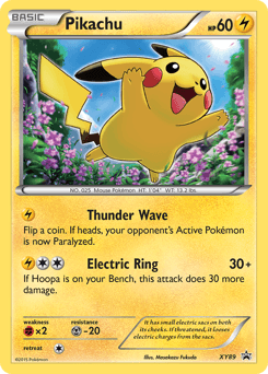 Pikachu #XY89 — Pokemon Promo
