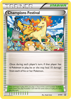 Champions Festival #XY91 — Pokemon Promo