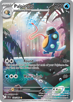 Palpitoad #104 — Pokemon Black Bolt