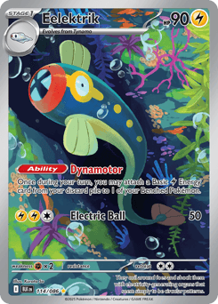 Eelektrik #114 — Pokemon Black Bolt