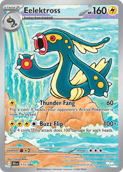 Eelektross #115 — Pokemon Black Bolt