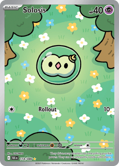 Solosis #118 — Pokemon Black Bolt