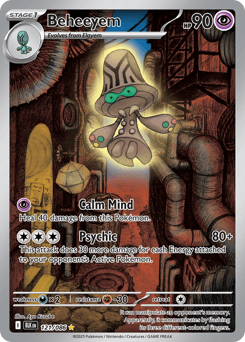 Beheeyem #121 — Pokemon Black Bolt