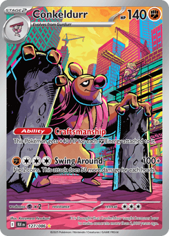 Conkeldurr #127 — Pokemon Black Bolt