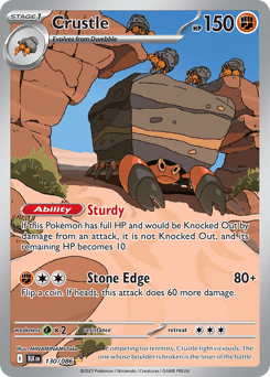 Crustle #130 — Pokemon Black Bolt