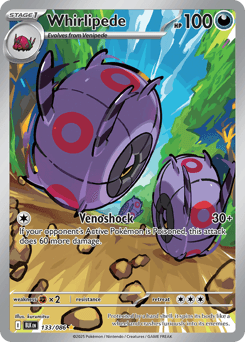 Whirlipede #133 — Pokemon Black Bolt