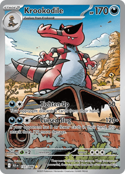 Krookodile #137 — Pokemon Black Bolt