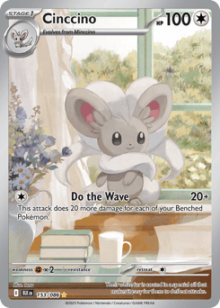 Cinccino #153 — Pokemon Black Bolt