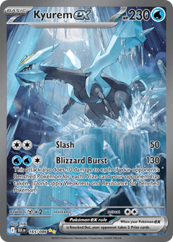 Kyurem ex #165 — Pokemon Black Bolt
