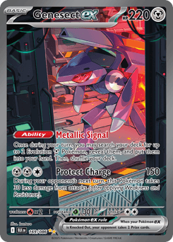 Genesect ex #169 — Pokemon Black Bolt