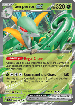 Serperior ex #3 — Pokemon Black Bolt