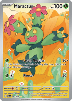Maractus #93 — Pokemon Black Bolt