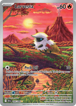 Larvesta #99 — Pokemon Black Bolt