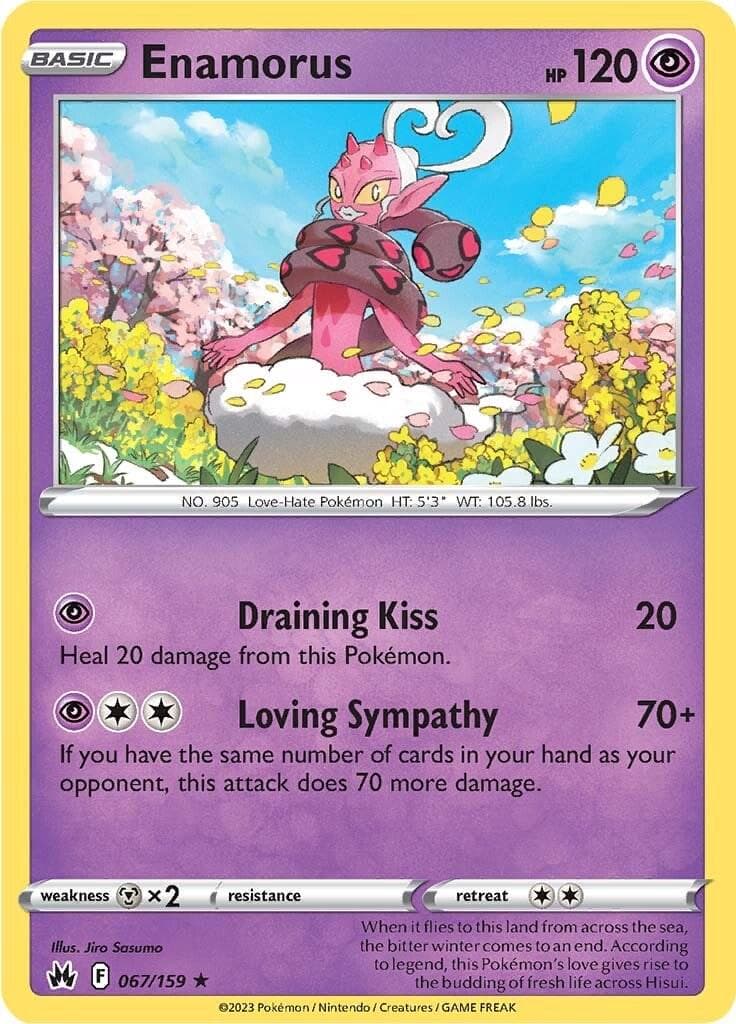 Enamorus #67 — Pokemon Crown Zenith