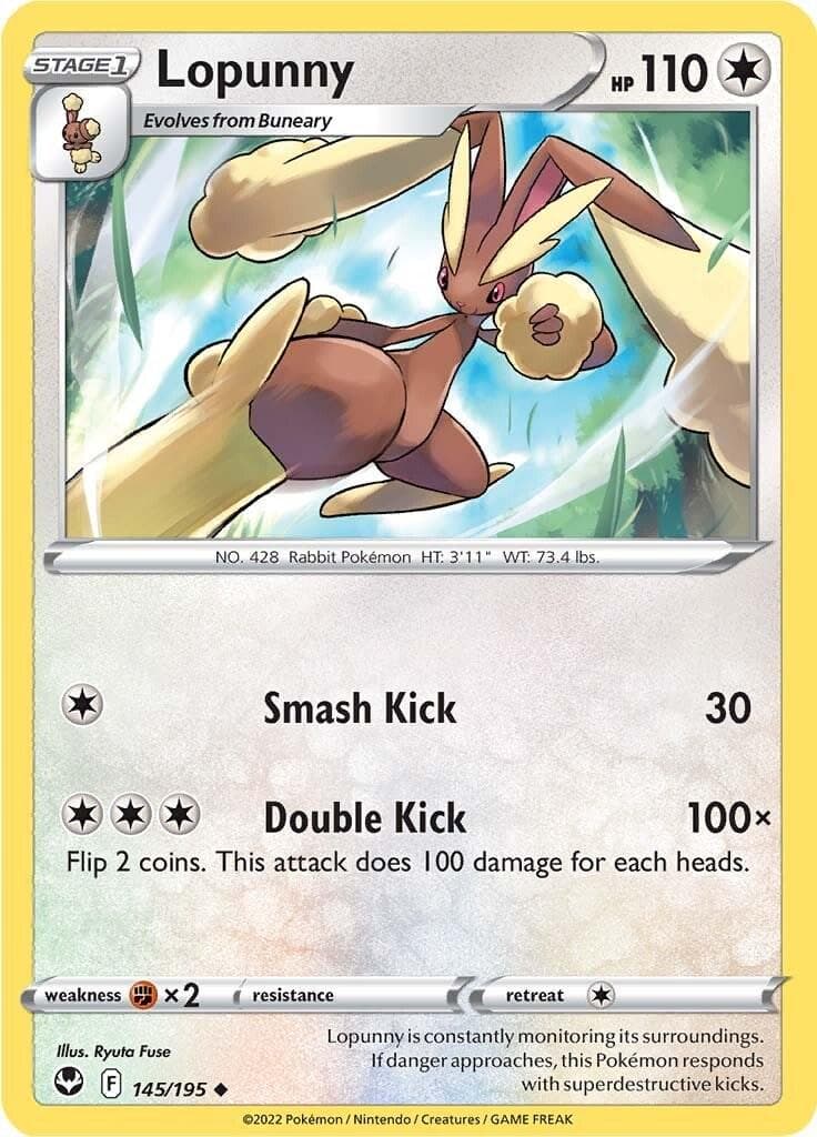 Lopunny #145 — Pokemon Silver Tempest