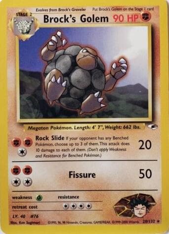 Brock's Golem #20 — Pokemon Gym Heroes