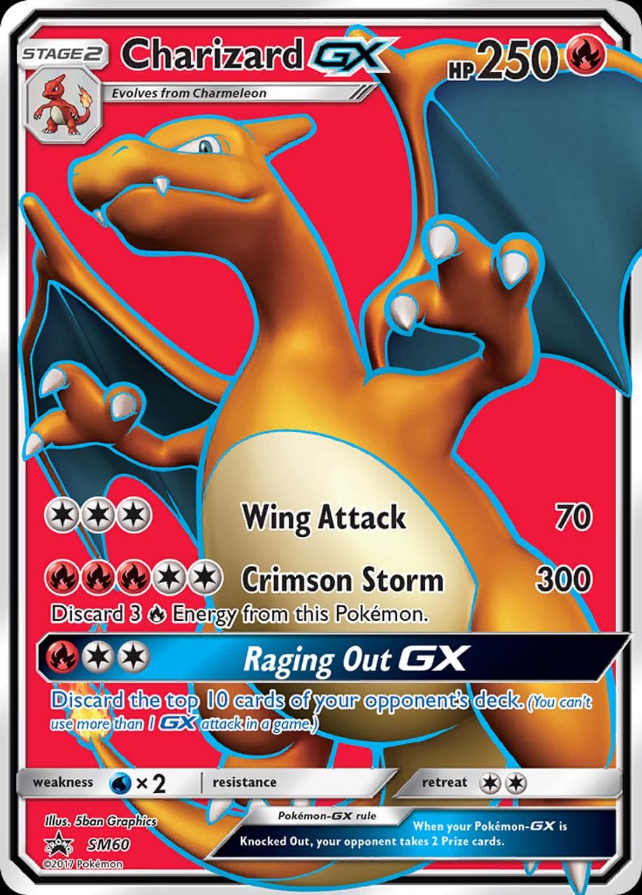 Charizard GX #SM60 — Pokemon Promo