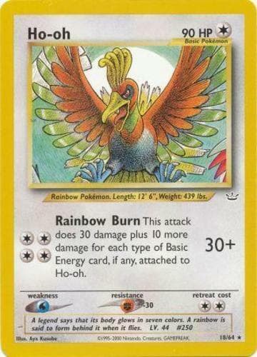 Ho-oh #18 — Pokemon Neo Revelation