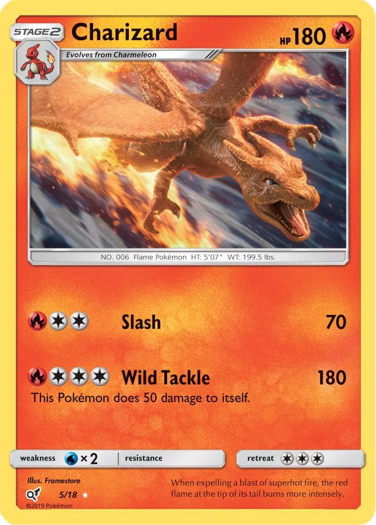 Charizard #5 — Pokemon Detective Pikachu