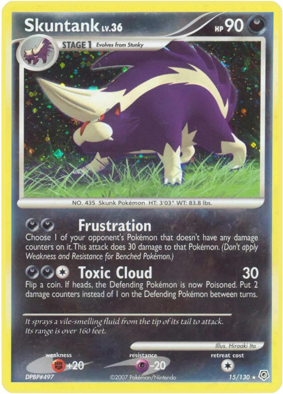 Skuntank #15 — Pokemon Diamond & Pearl