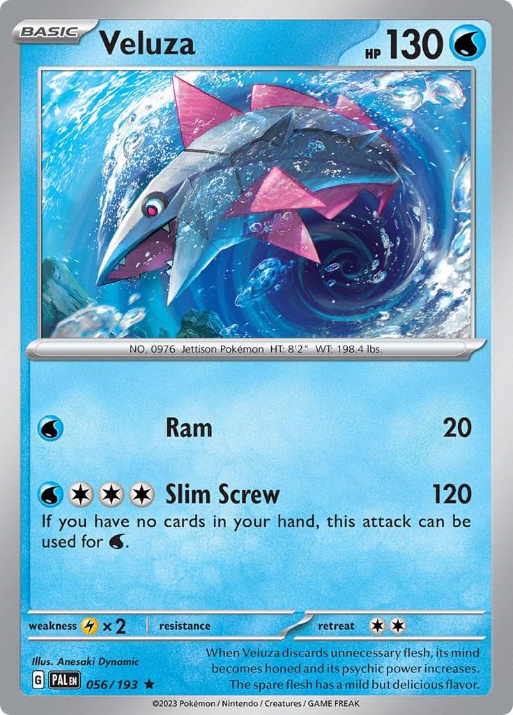 Veluza #56 — Pokemon Paldea Evolved