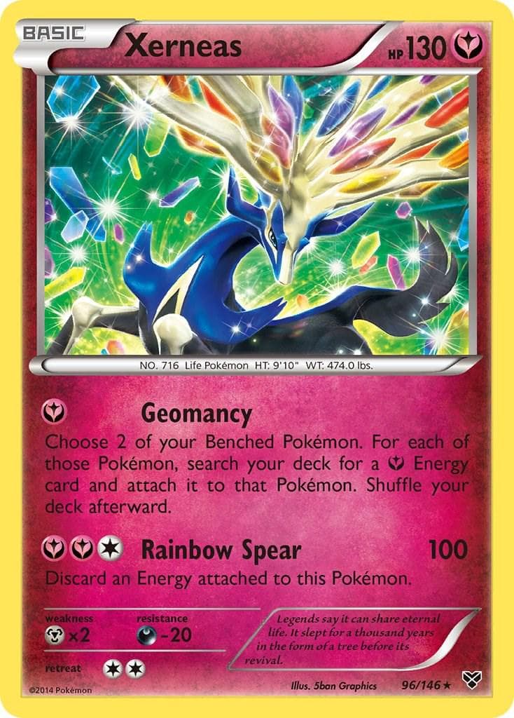Xerneas #96 — Pokemon XY