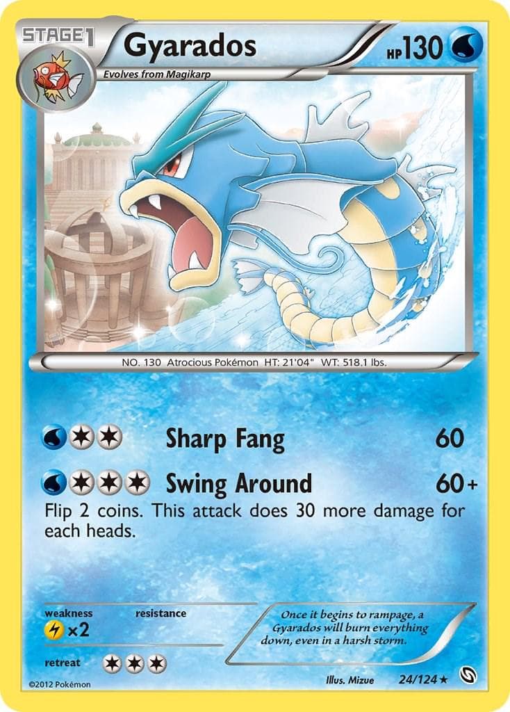 Gyarados #24 — Pokemon Dragons Exalted