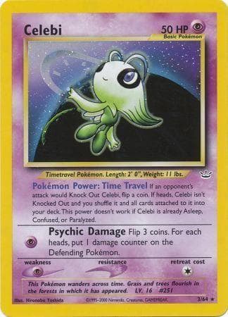 Celebi #3 — Pokemon Neo Revelation